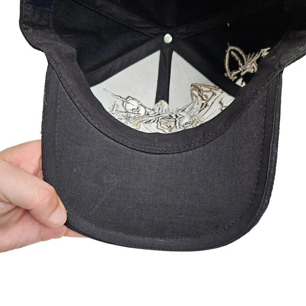 Native Pride Wolf Embroidered Cap Adjustable Fit WEST Best‎ Headwear Adjustable